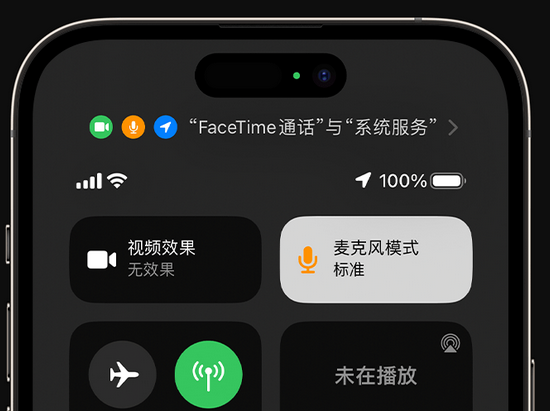 麦积苹果授权维修网点分享iPhone在通话时让你的声音更清晰 